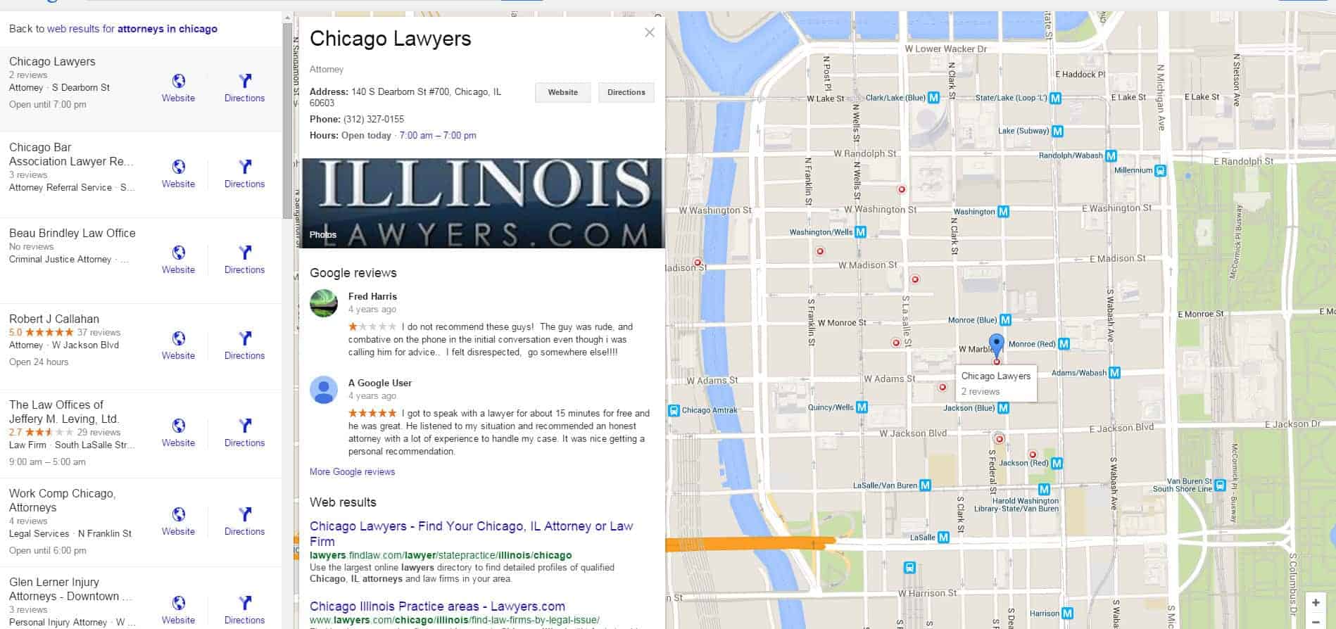 local knowledge panel